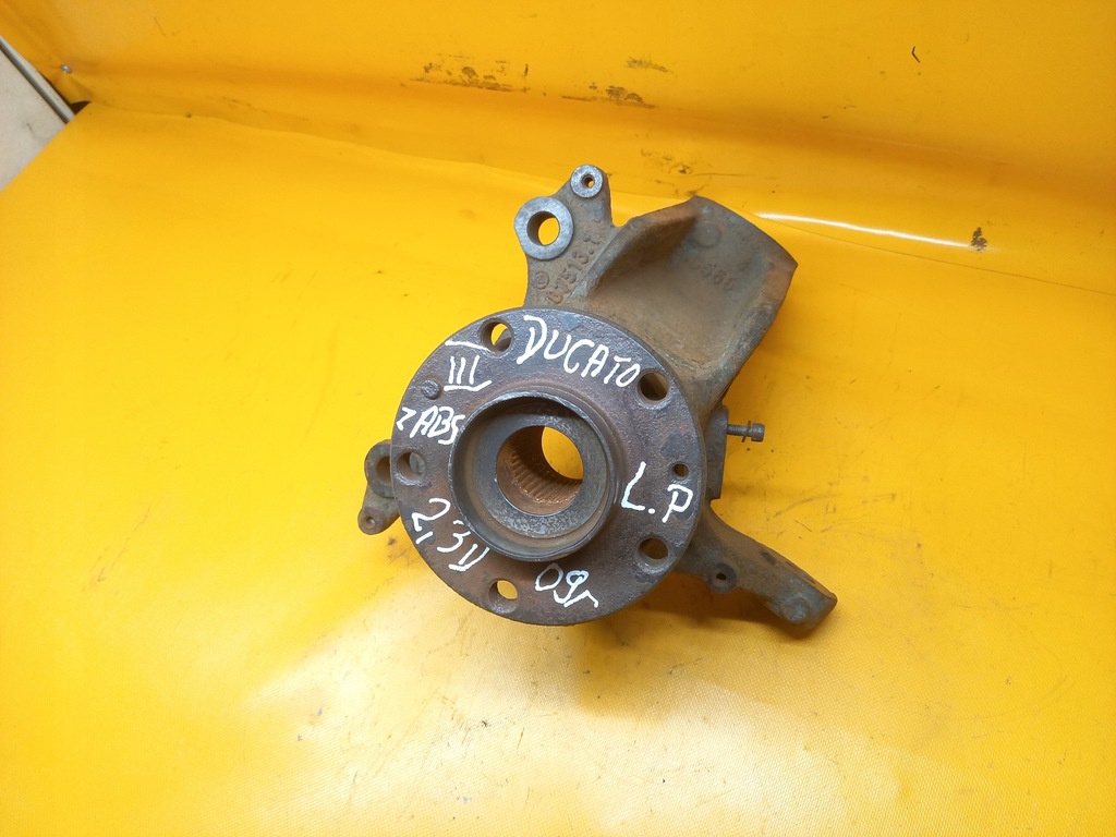 фото №1, Ступица+ поворотный кулак левый перед ducato iii 2,3d bus