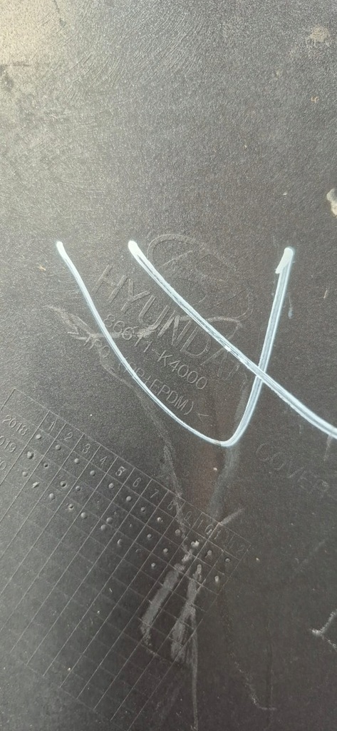 фото №10, Hyundai kona electric i 1 18-20 бампер задняя задний pdc 86611-k4000