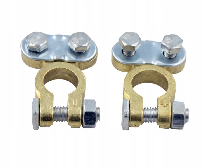 фото №1, Клеми do акумулятор універсальні -/+ 2szt