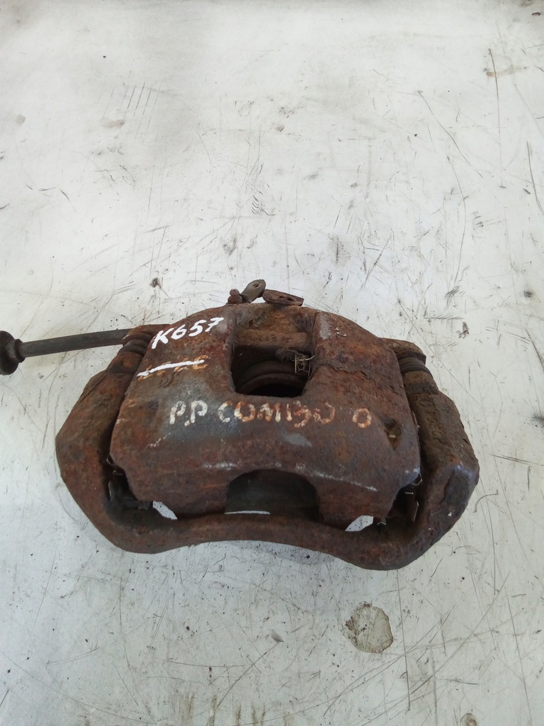 фото №1, K657 суппорт тормозной правый перед combo d 1.3d