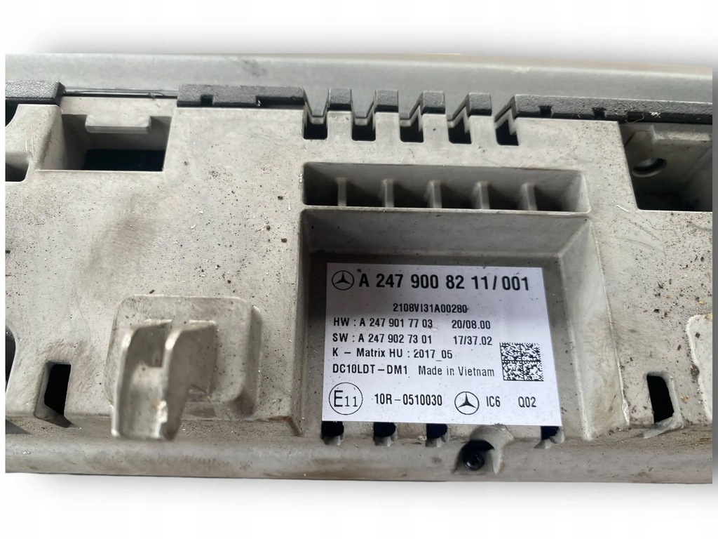 фото №7, Mercedes w177 w247 счетчик приборы 2479008211 #63