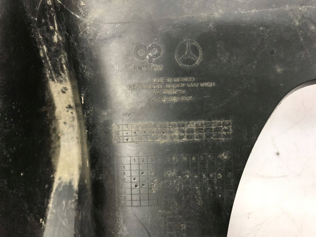 фото №9, Mercedes x247 glb 200 23r захист бампера задня a2478859805