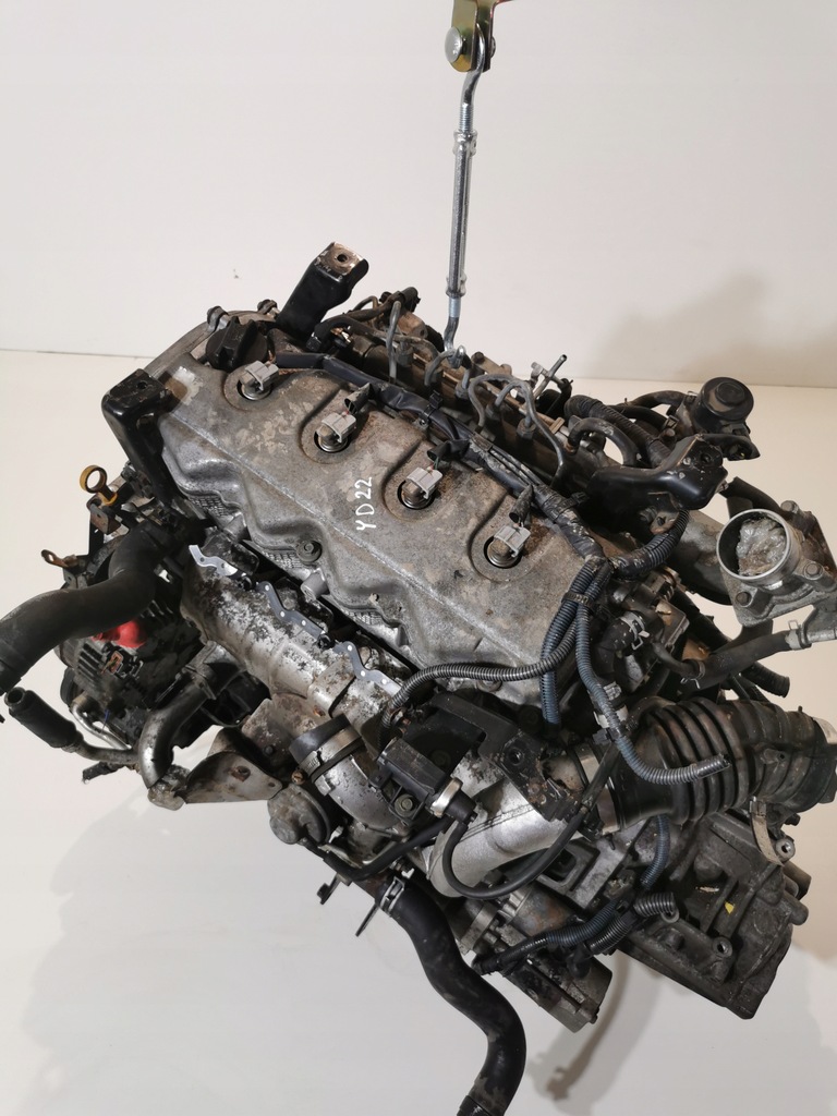 фото №9, Двигатель kompletny nissan x-trail t30 2.2 dci yd22 yd22d