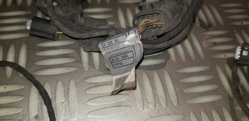 фото №14, Bmw 5 e60 e61 03-06r джгут датчиків pdc бампера перед 6928362 + штекер