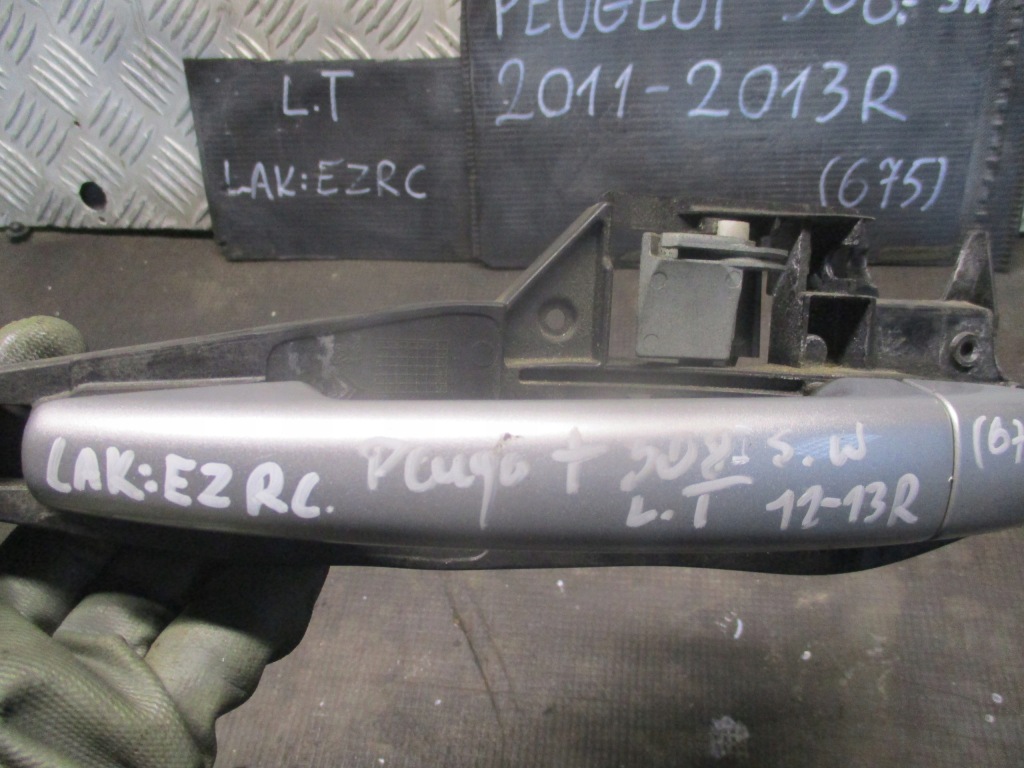 фото №2, Ручка левый задняя ezrc peugeot 308 i 11-13 r.
