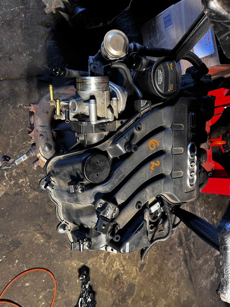 фото №8, 62 audi a3 8p двигун 1.6 бензин 102km bse 138tyś km