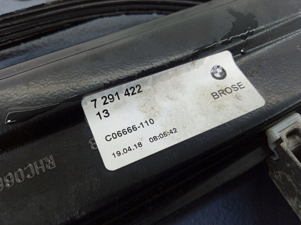 фото №4, Bmw 3 gt f34 подъемник стекло задняя правый 7291422