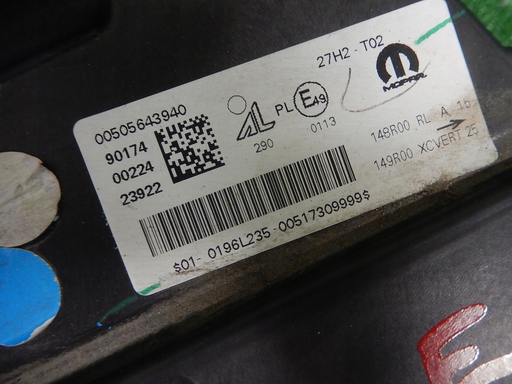 фото №2, Лампа левый перед alfa romeo tonale full led 00505643940