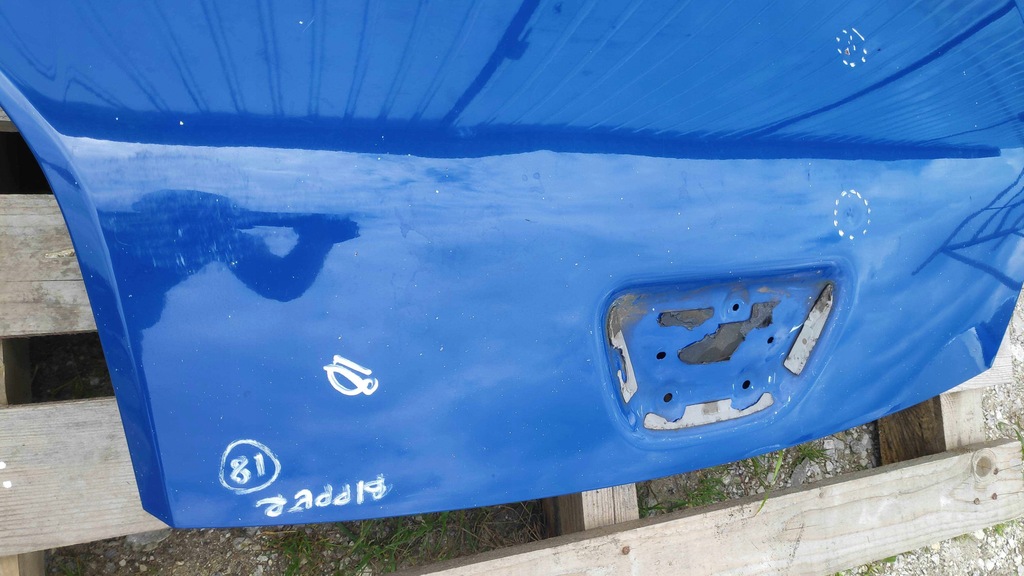 фото №5, Капот крышка peugeot bipper оригинал лак 479