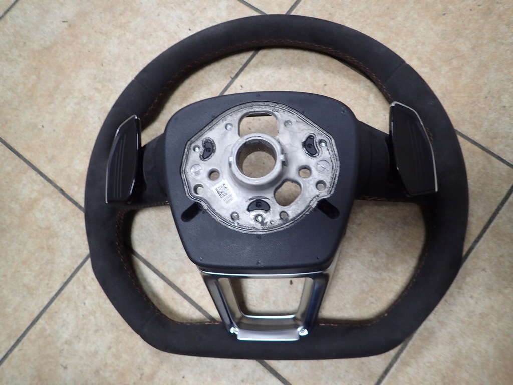 фото №6, Audi rsq8 4m8 воздуховод alcantara лепестки переключения ручка