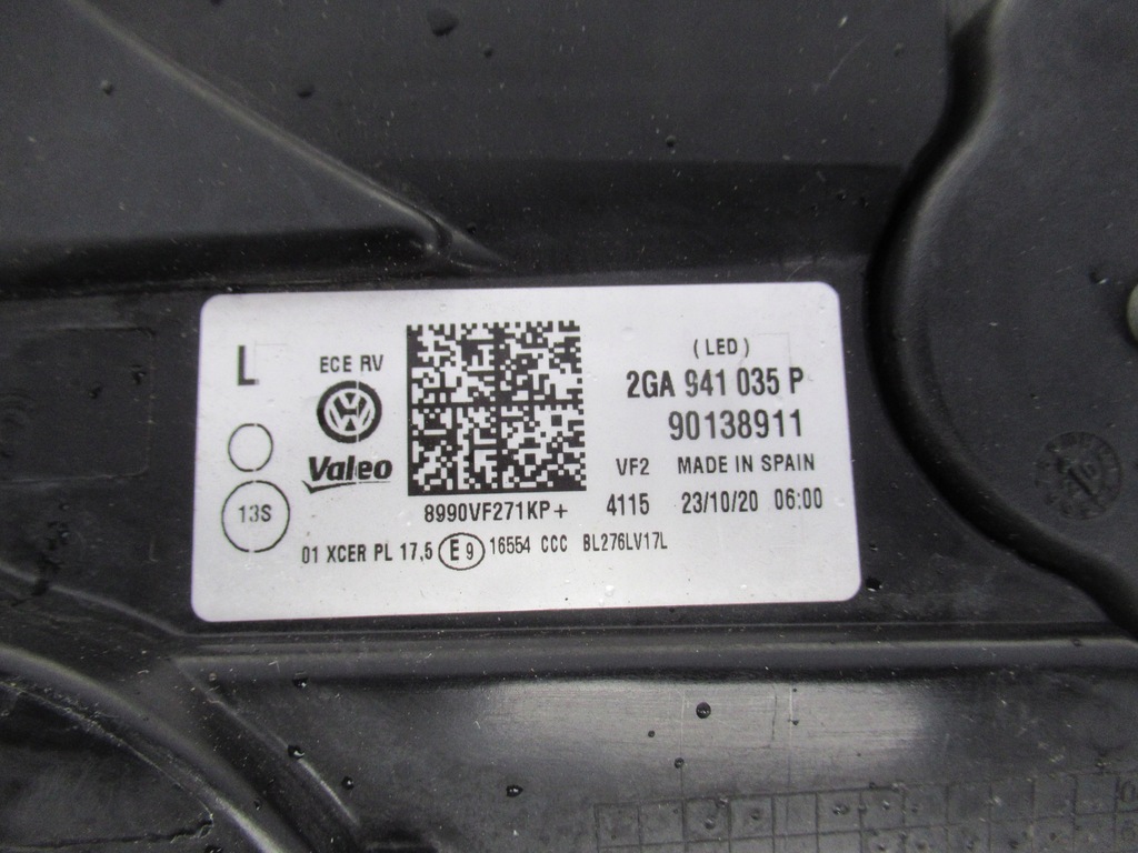 фото №11, Vw t-roc troc 2ga лампа full led левая 2ga941035p