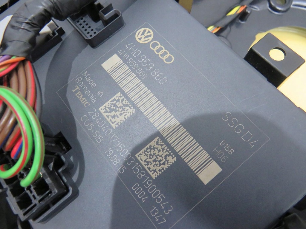 фото №1, Модуль блок керування сидіння задня audi a8 d4 4h0959860