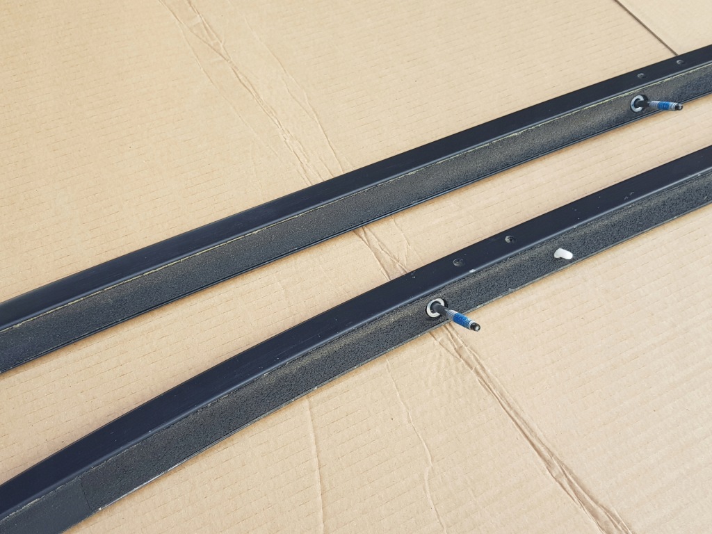 Комплект рейлингов кровельные / audi a6 c6 универсал - avant / чёрные матовый Недорого