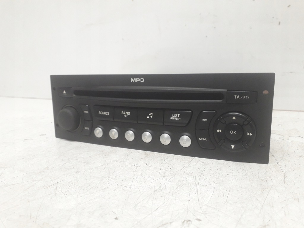 фото №5, Citroen c4 picasso 06-13 радиопроигрыватель cd mp3 96646223xt00