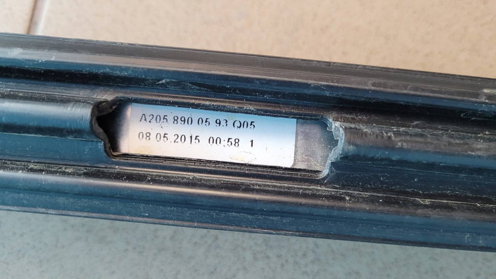 фото №13, Mercedes w205 2.0 cgi kombi рейлинг рейлинги кровельные a2058900593