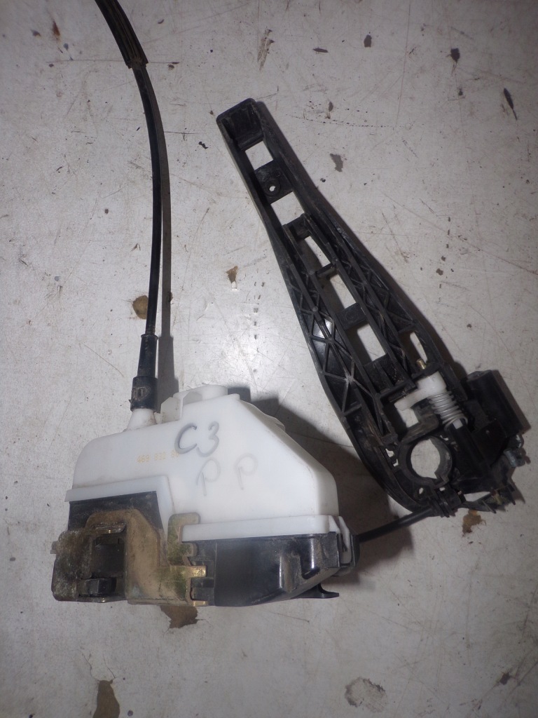 фото №4, Замок дверь правый перед citroen c3 pluriel 4pin