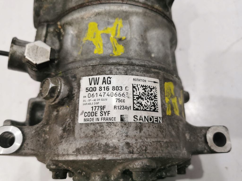 фото №5, Компресор насос vw polo vi golf vii audi a1 a3