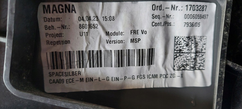 фото №12, Bmw x1 u11 m-pakiet бампер перед ґрати решітка радіатора решітка радіатора кронштейни