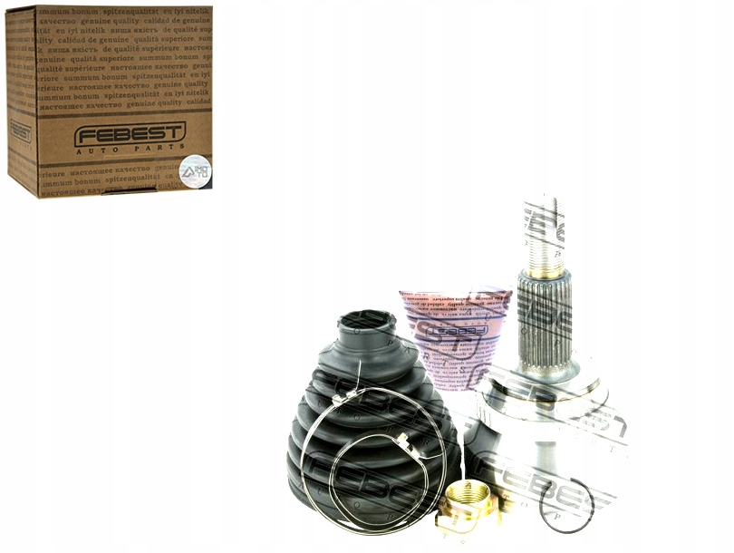 фото №1, Febest шарнир полуось наружный toyota highlander nap asu50