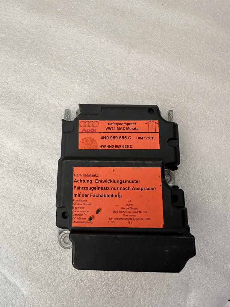 фото №1, Модуль блок управления подушка безопасности audi 4n0959655c