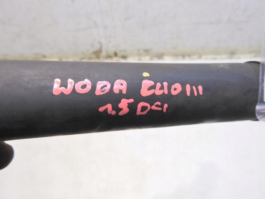 фото №2, Wąż труба wody renault clio iii 1.5 dci