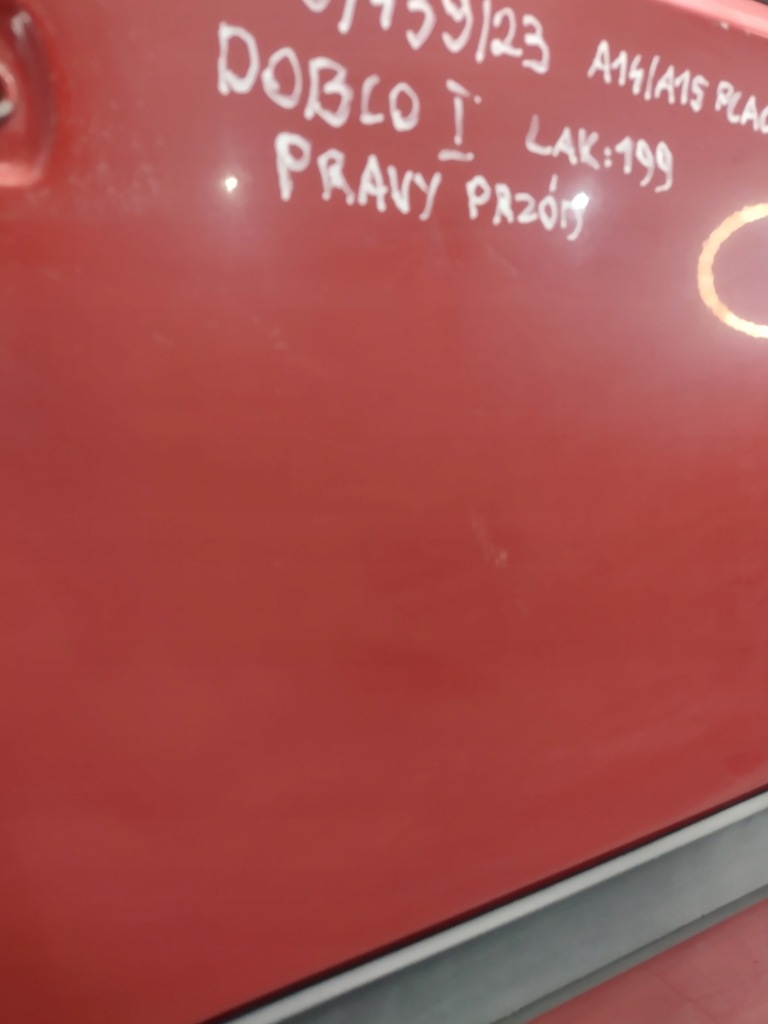 фото №10, Дверь правый перед fiat doblo i przedlift k:199