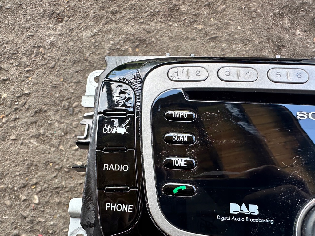 фото №2, Ford galaxy mk3 s-max радіо cd sony bs7t-18c939-fd