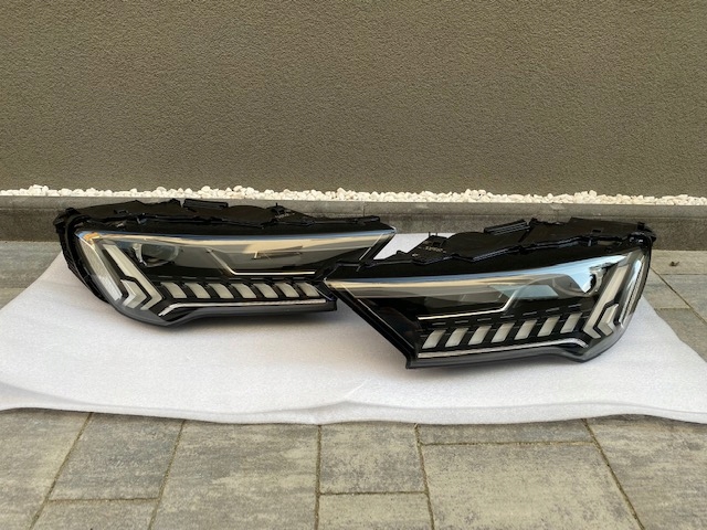 фото №1, Лампы audi q7 4m lift full led matrix левая правая