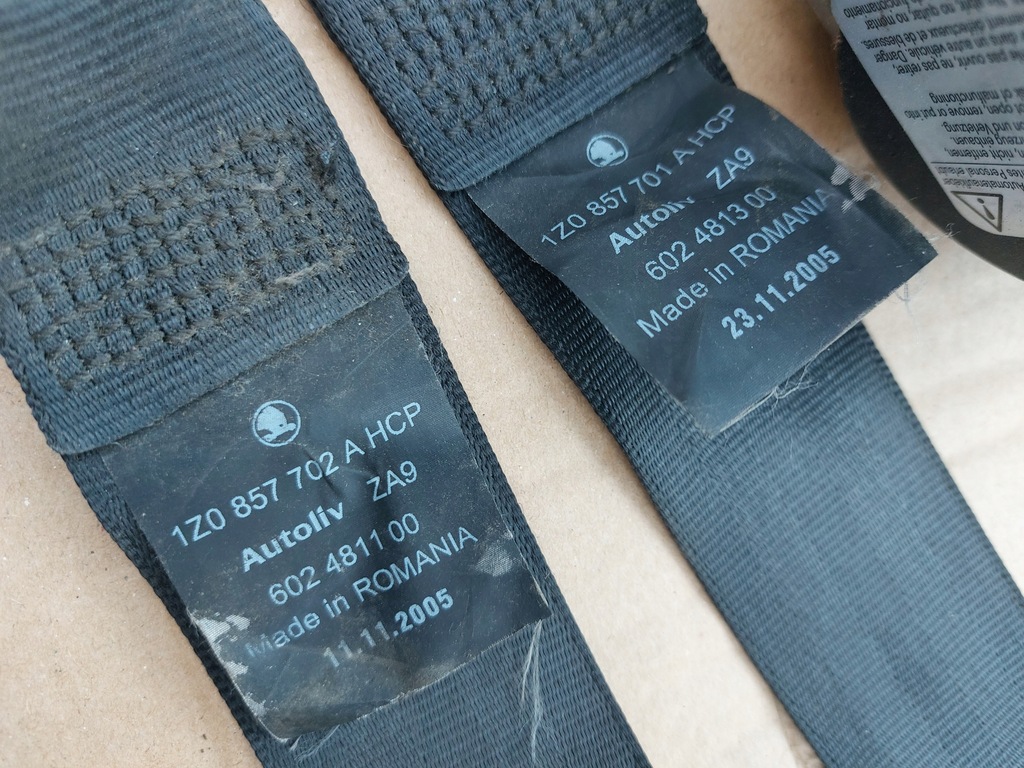 фото №5, Подушка безопасности подушка pas ремни skoda octavia ii vrs rs