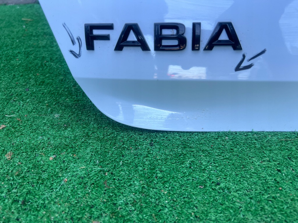 фото №12, Skoda fabia iv 4 6va крышка багажника багажника