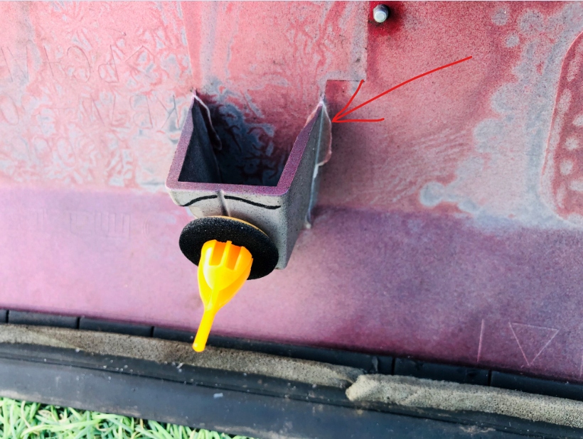 фото №12, Mazda cx5 ii 2 cx-5 молдинг blendar крышки задний задняя kb7w-50811