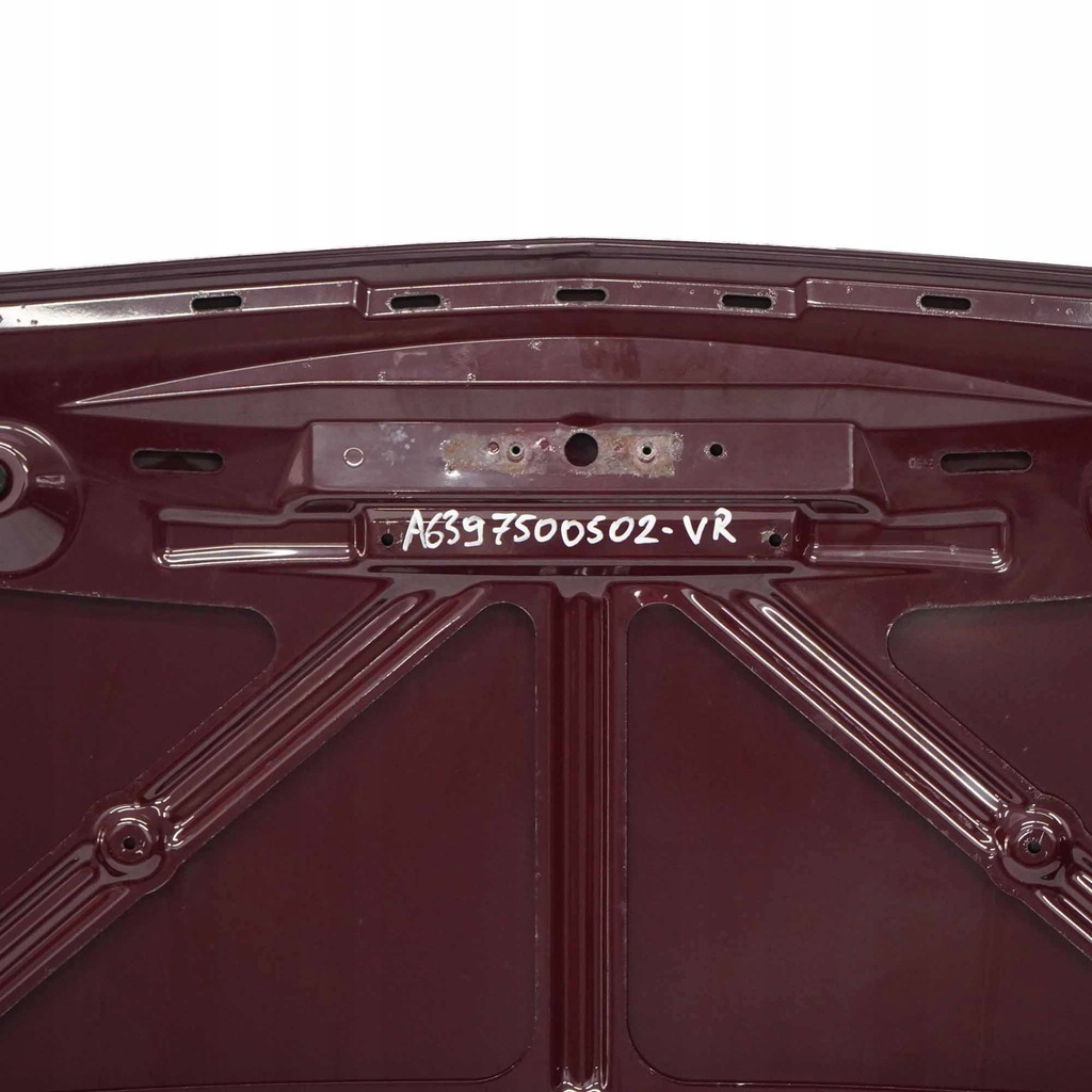 фото №13, Mercedes vito w639 капот двигателя arctic white 9147