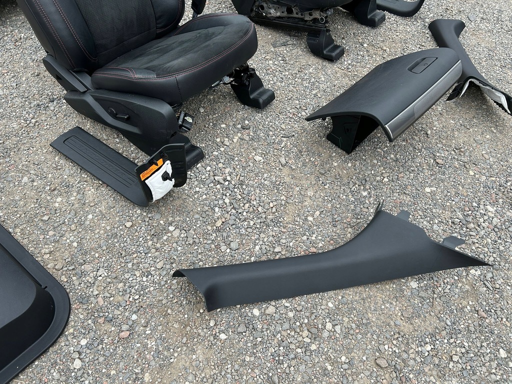 фото №12, Сиденья заднее сиденье обшивки стойки салон кожа комплект ford explorer v 2016-19