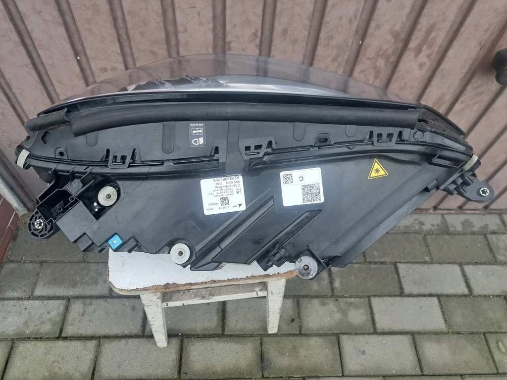 фото №6, Mercedes s-klasa w222 multibeam led r.2019 p.l.lampa 2229064705