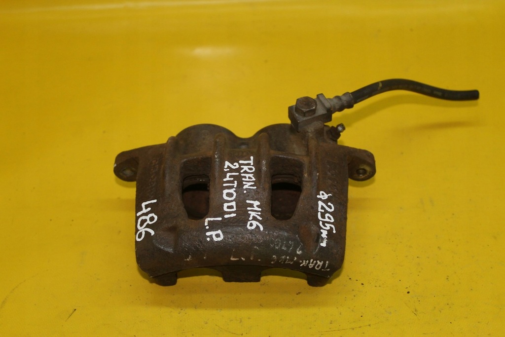 фото №1, Супорт гальмівний лівий перед transit mk6 295mm