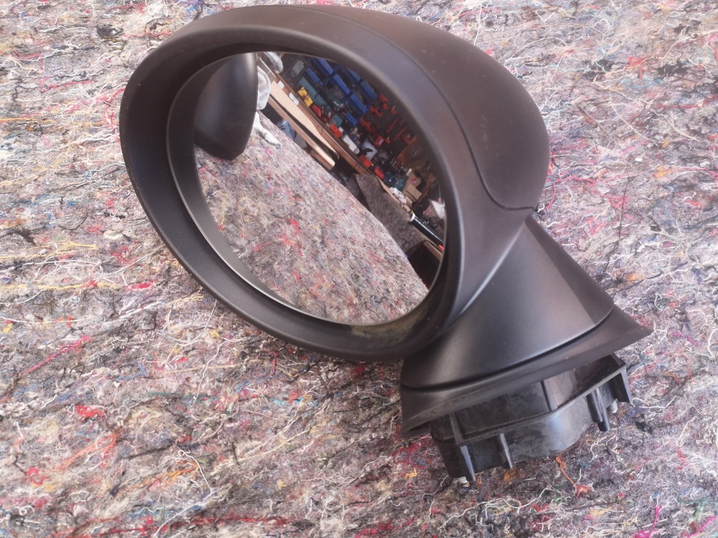 фото №6, Дзеркало праве ліва mini f55 f56 5 pin чорний mat