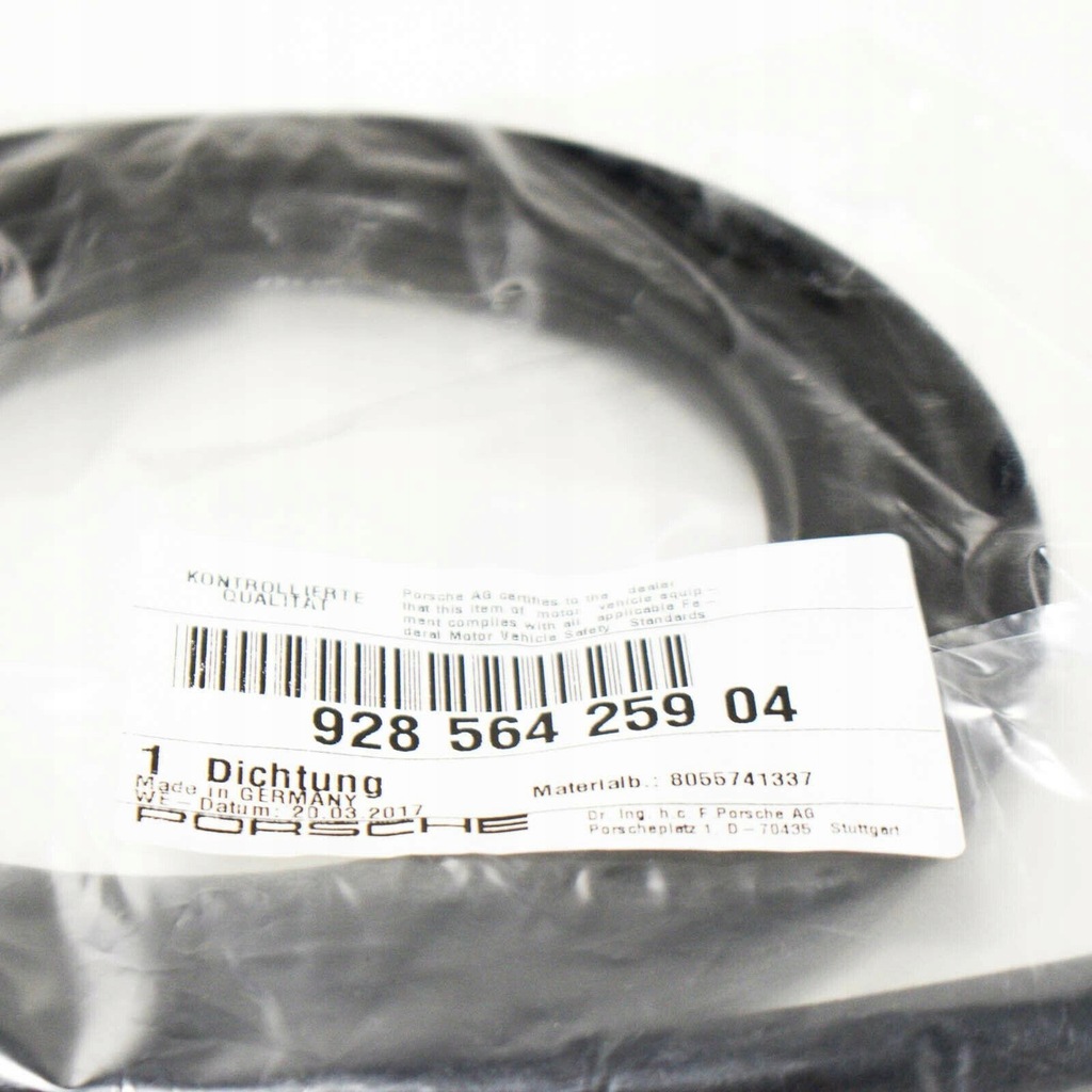 фото №8, Прокладка люк porsche 928 nowa оригінальна