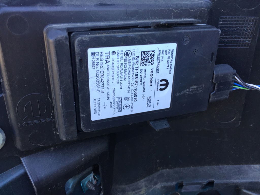 фото №12, Jeep renegade lift 21 22 23 бампер задняя 4 x pdc blis мёртвая зона радары