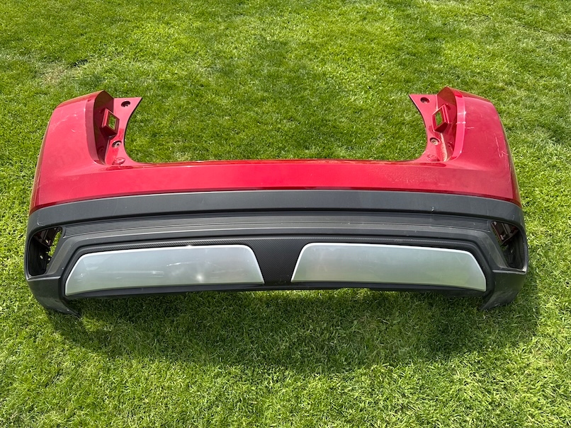 фото №1, Mitsubishi eclipse cross бампер задній задня + накладки оригінал