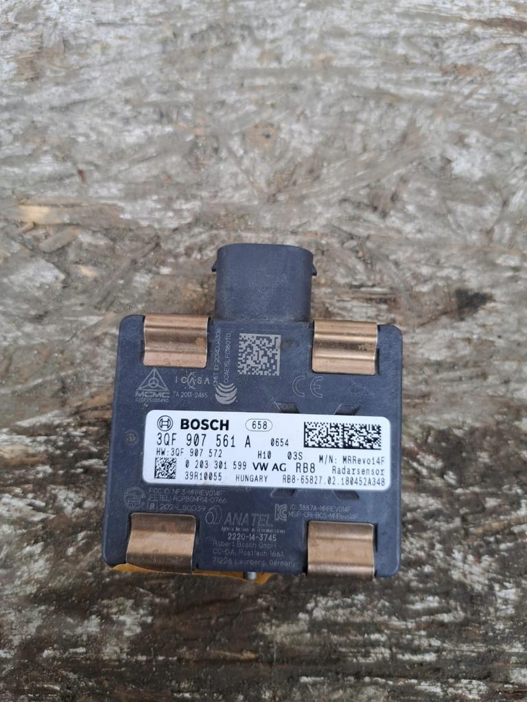 фото №2, Audi vw skoda seat радар датчик acc оригинал