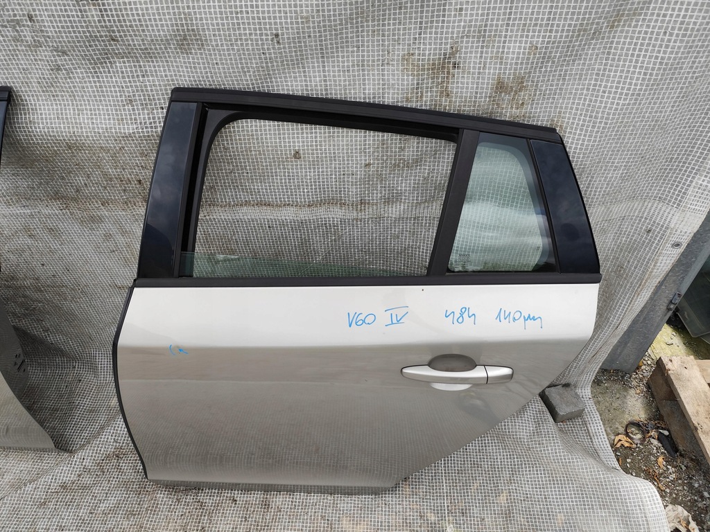 фото №12, Volvo v60 i 10-18 дверь левая задние задняя полный w цвет 484