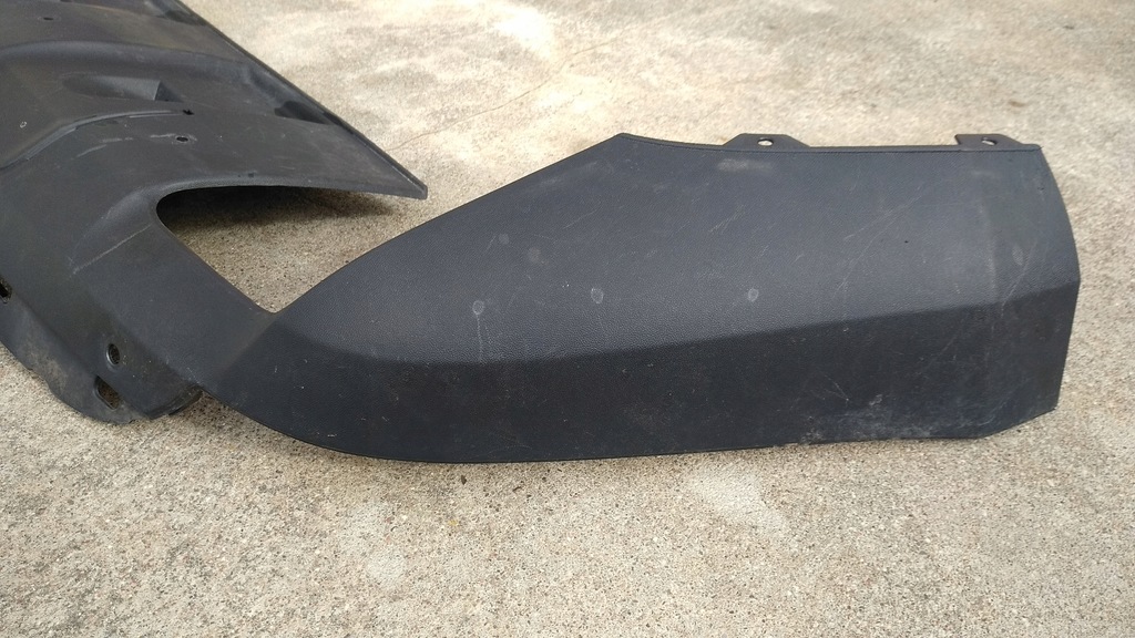 фото №8, Диффузор спойлер накладка-спойлер бампера mercedes ml w164