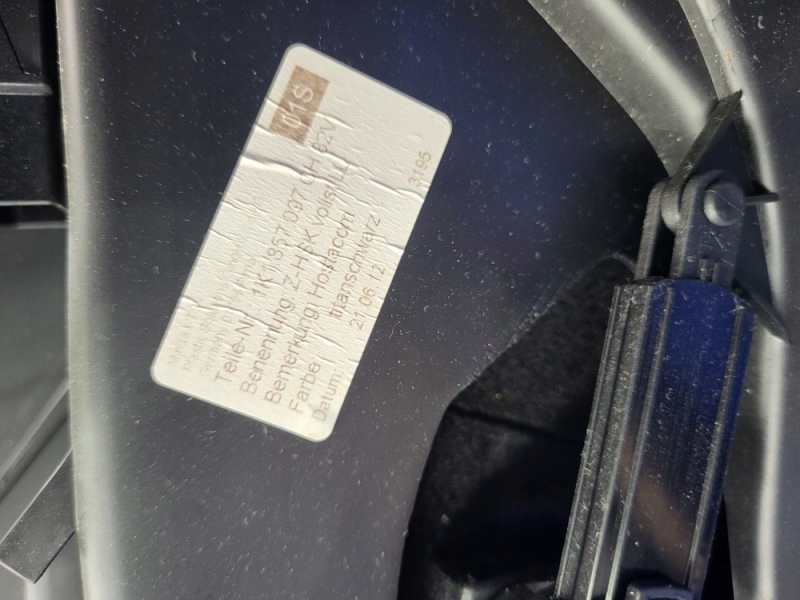 фото №6, Бардачок пассажира vw golf vi