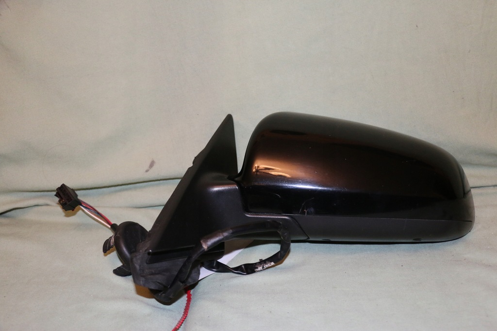 фото №9, Левая зеркало audi a3 8p lift 5pin чёрный маленький повреждение защита