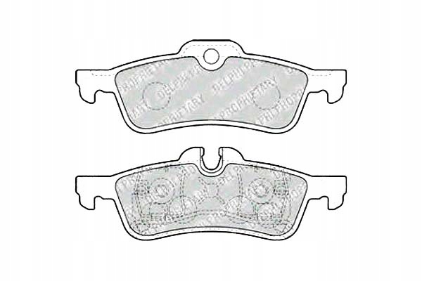 фото №2, Гальмівні колодки гальмівні lincoln continental mini r50 r53