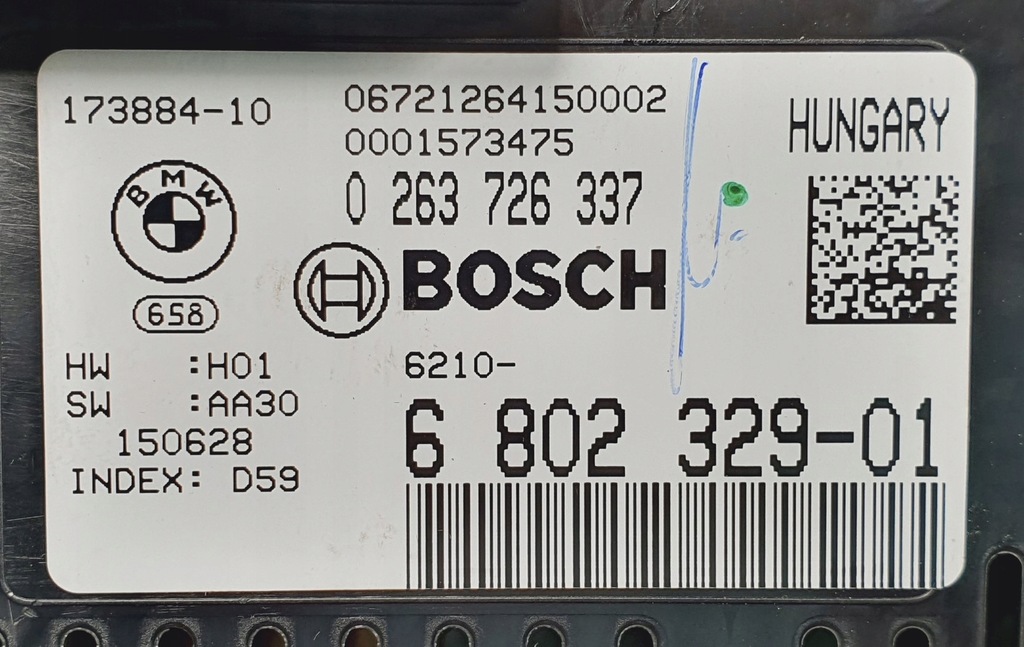 фото №6, Счетчик bmw 5 f07 3.0 d 6802329 europa