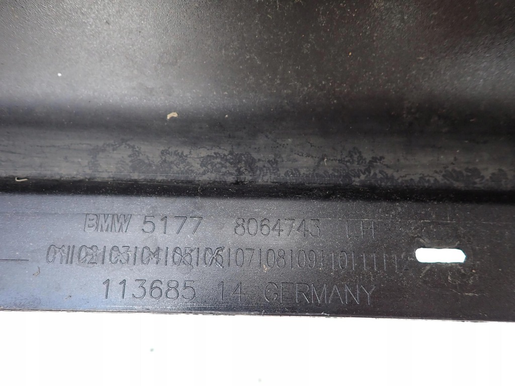 фото №15, Bmw 5 g30 g31 m-pakiet 17-23 порог левый молдинг порог левая