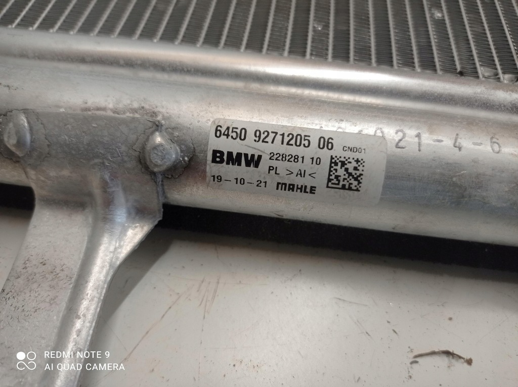 фото №9, Радиатор кондиционера bmw mini cooper 9271205