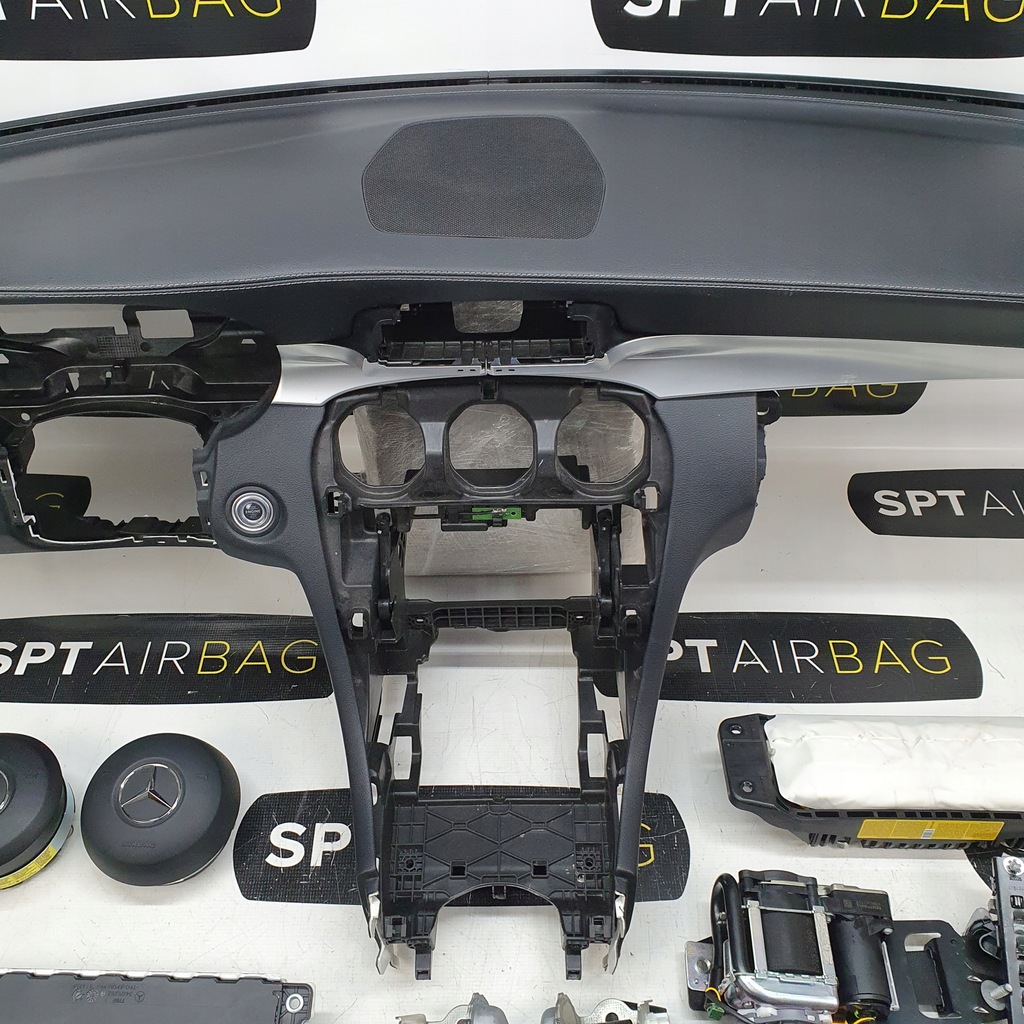 фото №13, Mercedes w205 приборная панель консоль подушки безопасности подушка безопасности