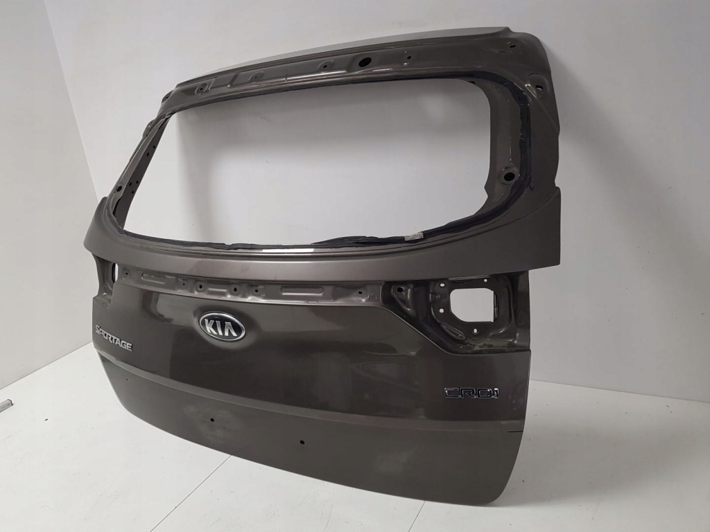 фото №4, Kia sportage iv 15-21 кришка багажника задня задня + накладка коричнева w колір idealna